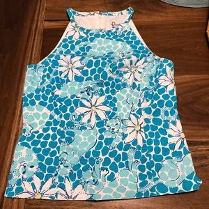 Lily Pulitzer halter tank top